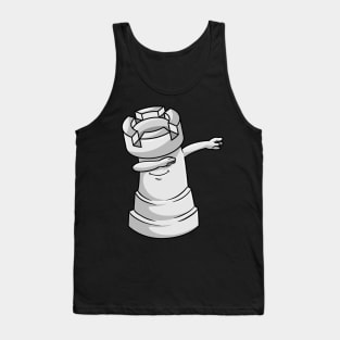 Funny rook as a chess piece Tank Top